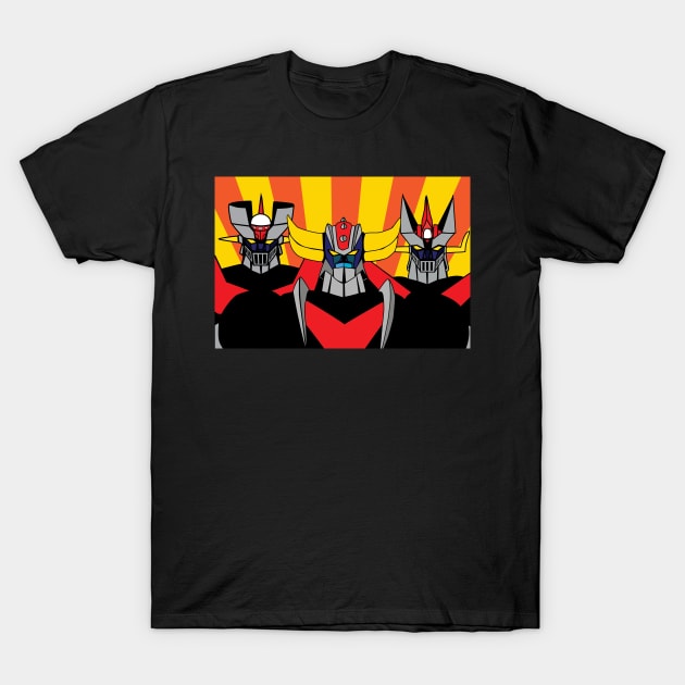 Mazinger Trilogy T-Shirt by Rodimus76